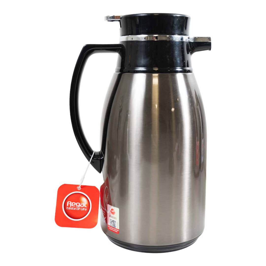 REGAL VACUUM FLASK REY-10P (WOODEN) 1.0L